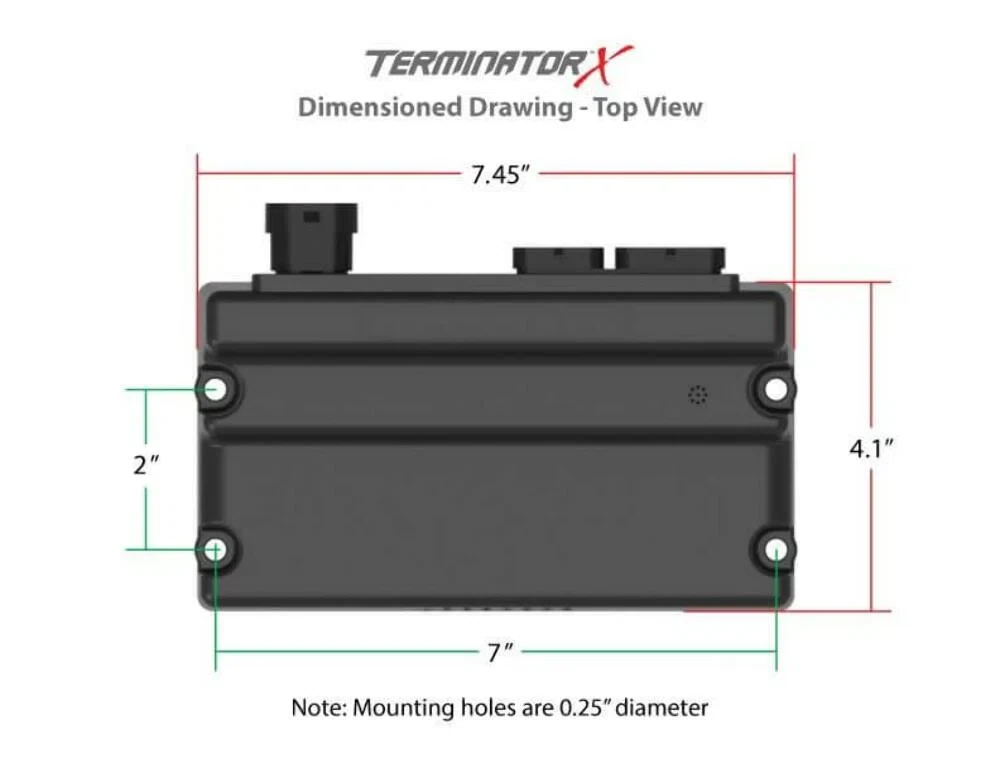 Terminator X 58x_4x EV1 LS MPFI Kit - Without 3.5 Handheld - 550-910T